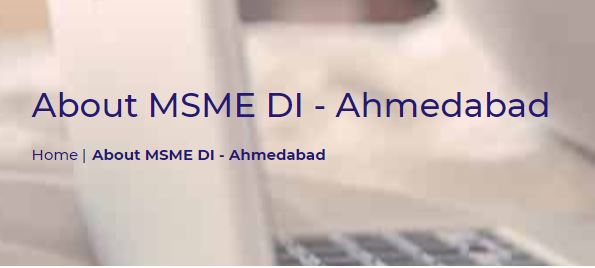 MSME DI Ahemdabad